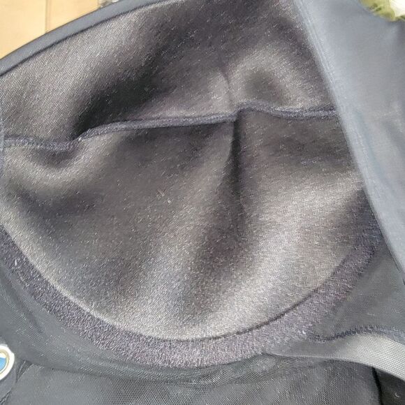 Torrid Black Underwire Lace-Up One Piece Swimsuit Size 6 6x - Picture 8 of 9